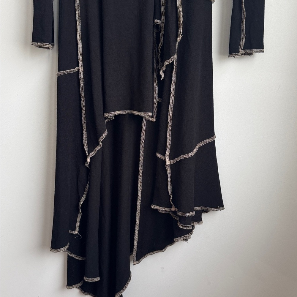 Jospeh Ribkoff Asymmetrical Wrap Rib Knit Dress - Picture 8 of 13